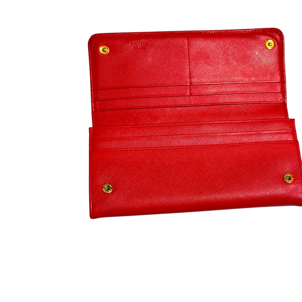 Prada Safiano Leather Ted with ribbon bow and flap closure excellent condition - Picture 7 of 14